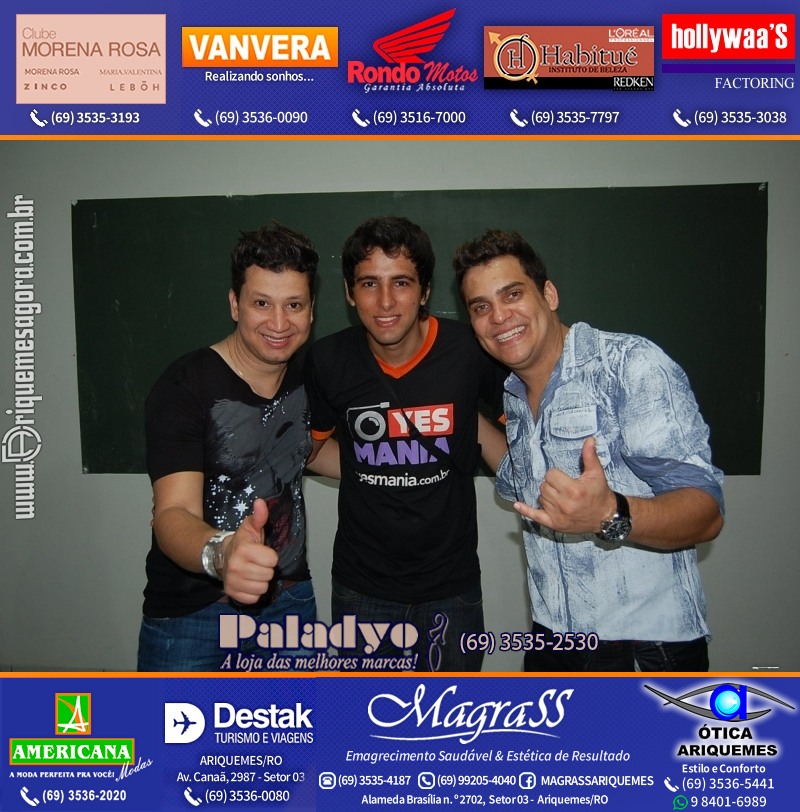 VAMOS LEMBRAR – Show com Cleber & Cauan em Ariquemes 2012