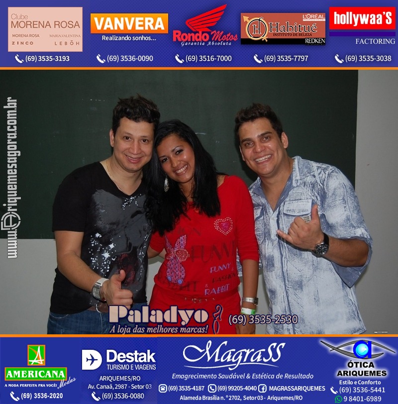 VAMOS LEMBRAR – Show com Cleber & Cauan em Ariquemes 2012