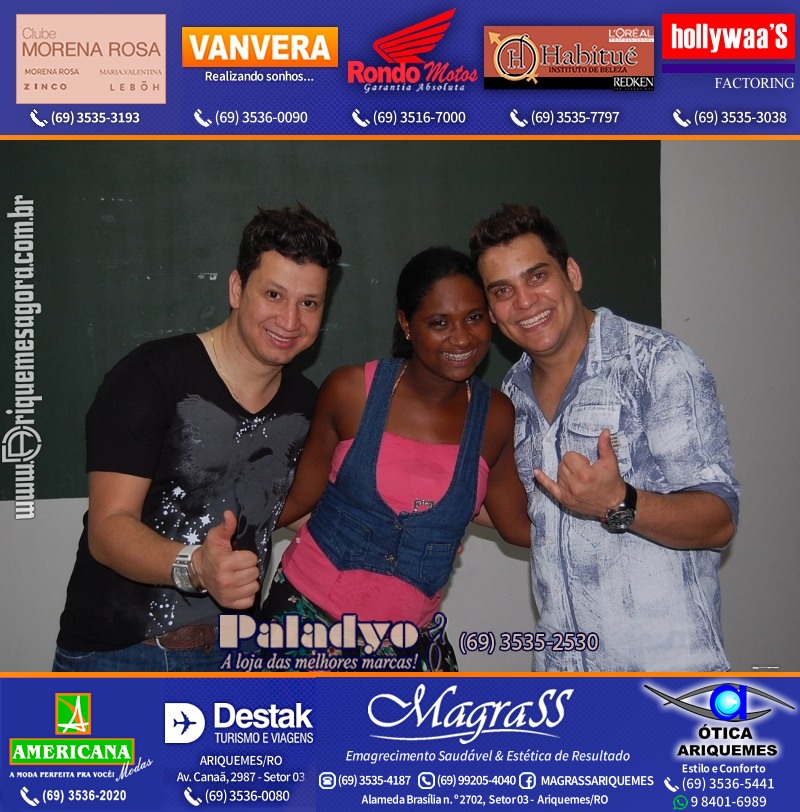 VAMOS LEMBRAR – Show com Cleber & Cauan em Ariquemes 2012