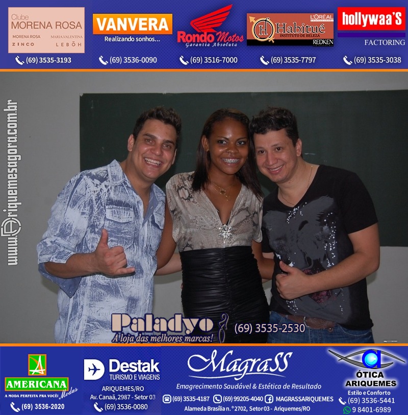 VAMOS LEMBRAR – Show com Cleber & Cauan em Ariquemes 2012