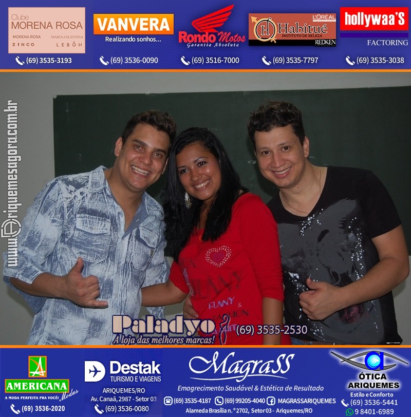 VAMOS LEMBRAR – Show com Cleber & Cauan em Ariquemes 2012