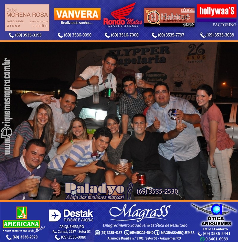 VAMOS LEMBRAR Noite da Tequila na V8 2012 em Ariquemes