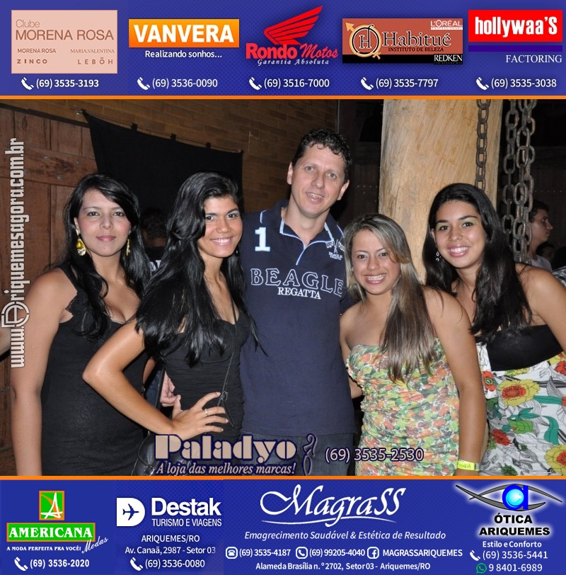 VAMOS LEMBRAR Noite da Tequila na V8 2012 em Ariquemes