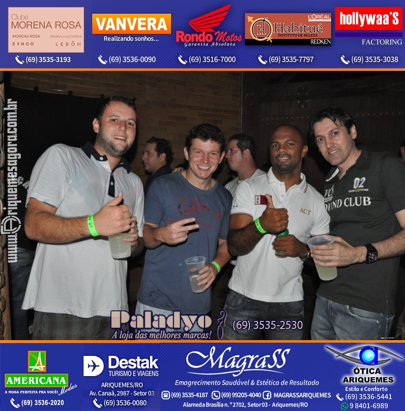 VAMOS LEMBRAR Noite da Tequila na V8 2012 em Ariquemes