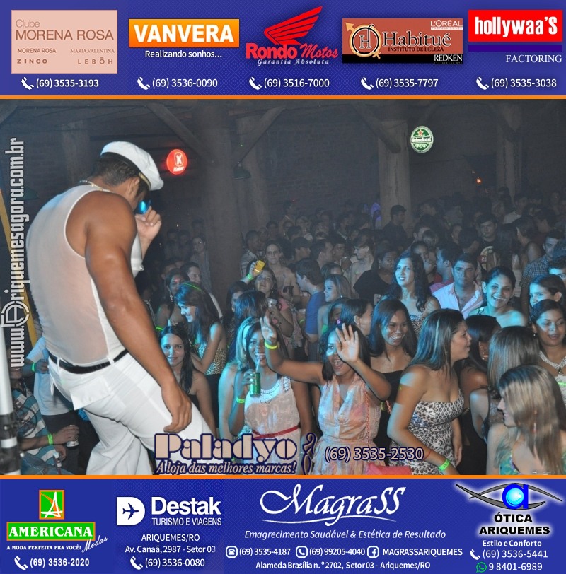 VAMOS LEMBRAR Noite da Tequila na V8 2012 em Ariquemes