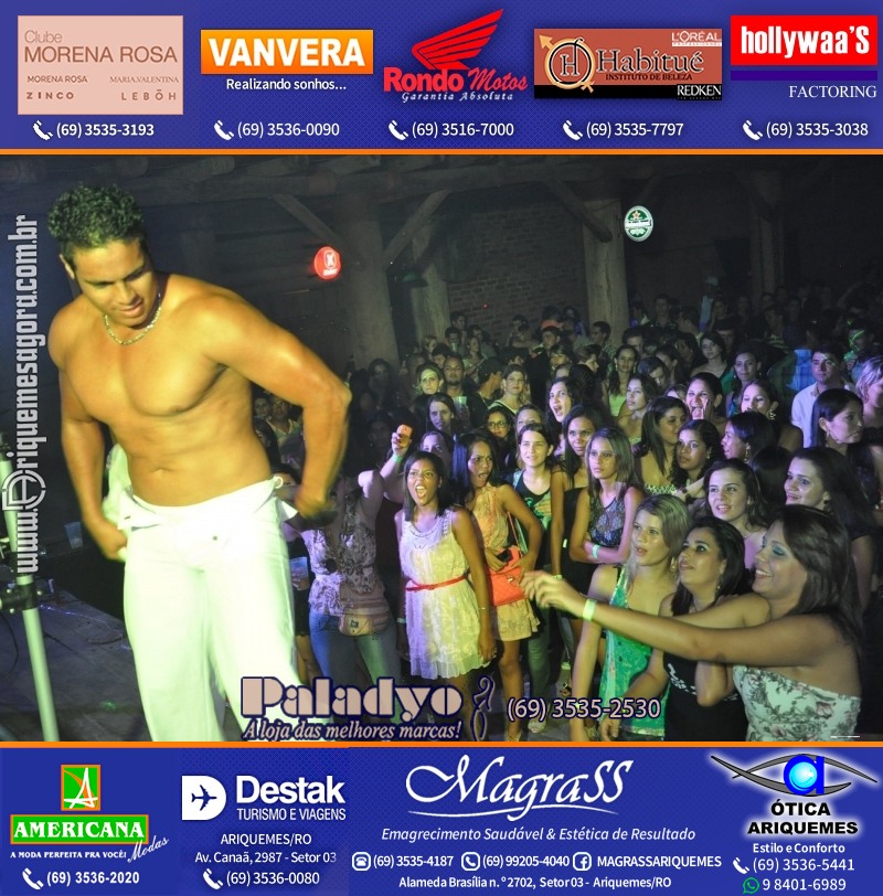 VAMOS LEMBRAR Noite da Tequila na V8 2012 em Ariquemes