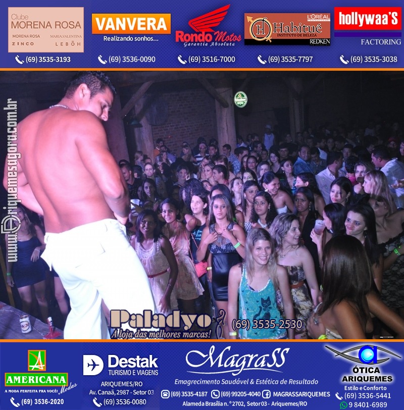 VAMOS LEMBRAR Noite da Tequila na V8 2012 em Ariquemes