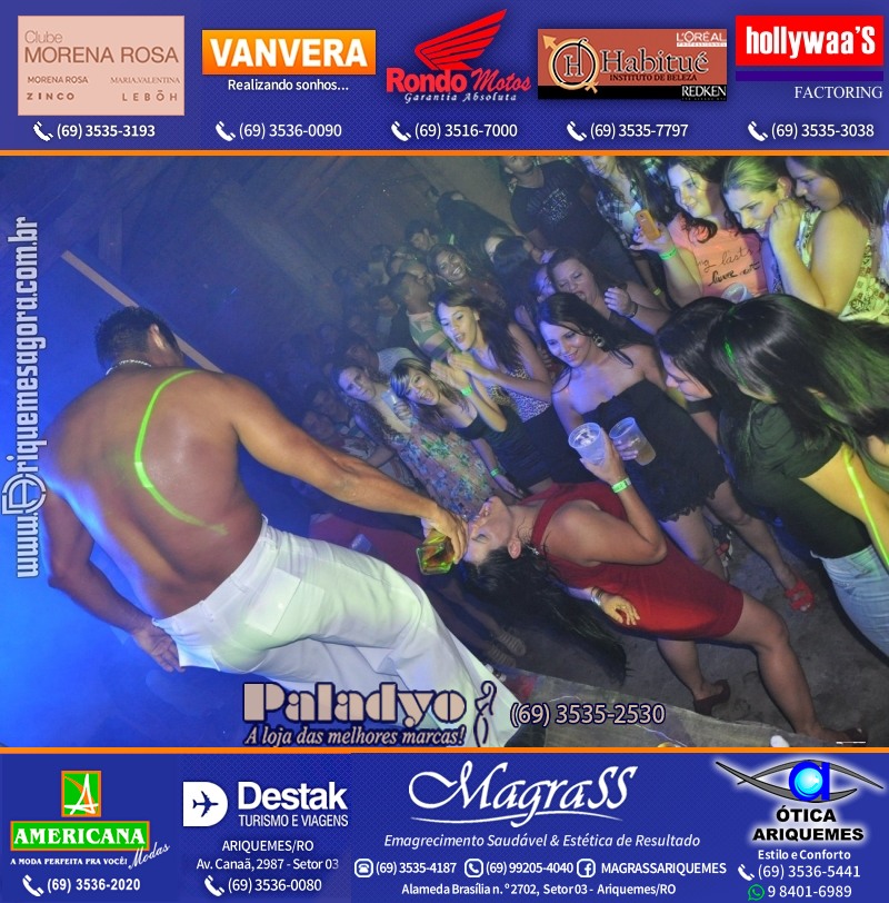 VAMOS LEMBRAR Noite da Tequila na V8 2012 em Ariquemes