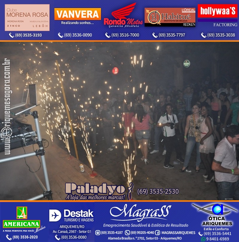 VAMOS LEMBRAR Noite da Tequila na V8 2012 em Ariquemes