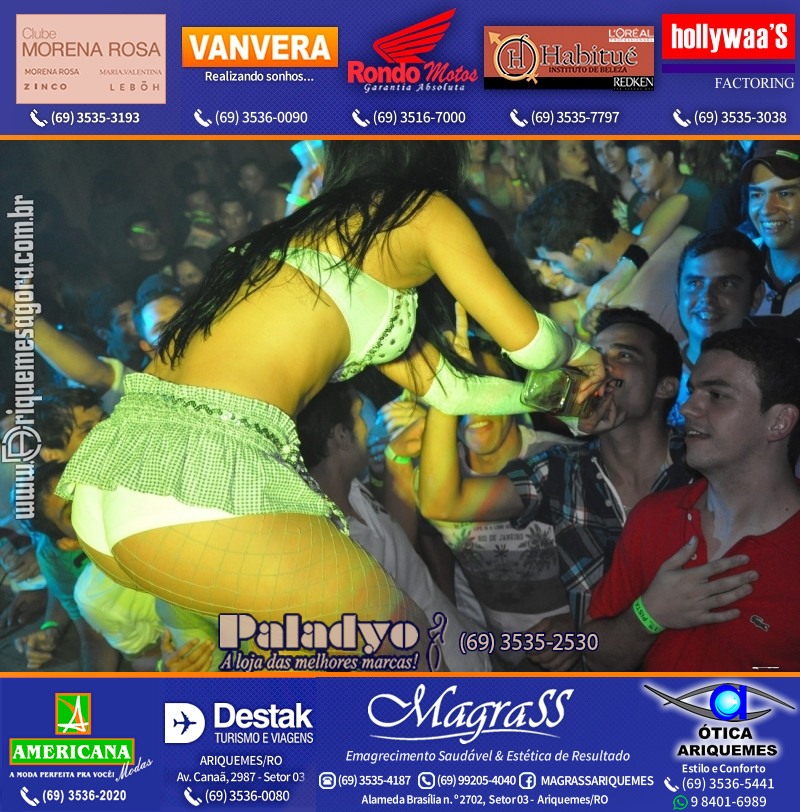 VAMOS LEMBRAR Noite da Tequila na V8 2012 em Ariquemes