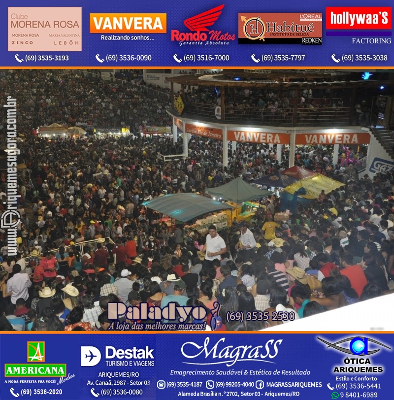 VAMOS LEMBRAR – EXPOARI 2014 – Camarotes & Galera & V8 na APA