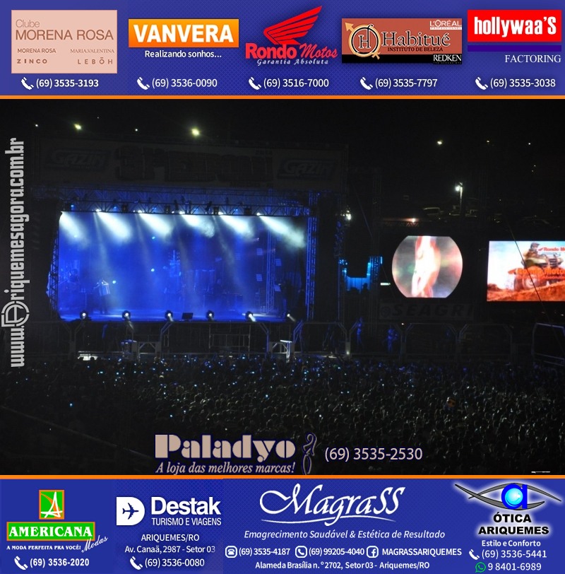 VAMOS LEMBRAR – EXPOARI 2014 – Camarotes & Galera & V8 na APA