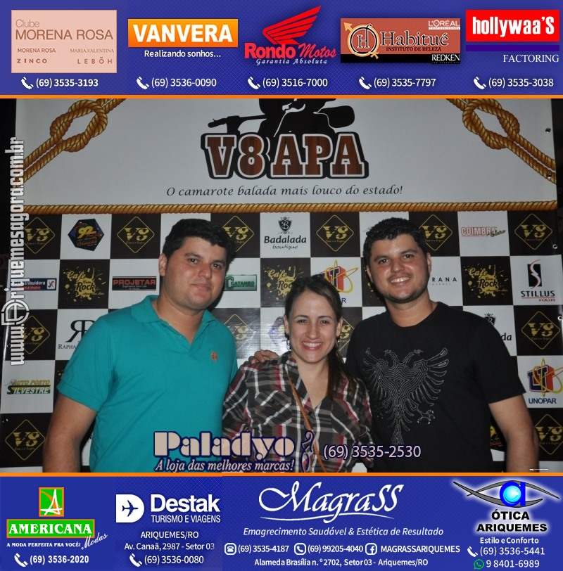 VAMOS LEMBRAR – EXPOARI 2014 – Camarotes & Galera & V8 na APA