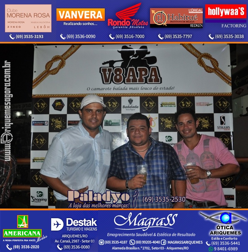 VAMOS LEMBRAR – EXPOARI 2014 – Camarotes & Galera & V8 na APA