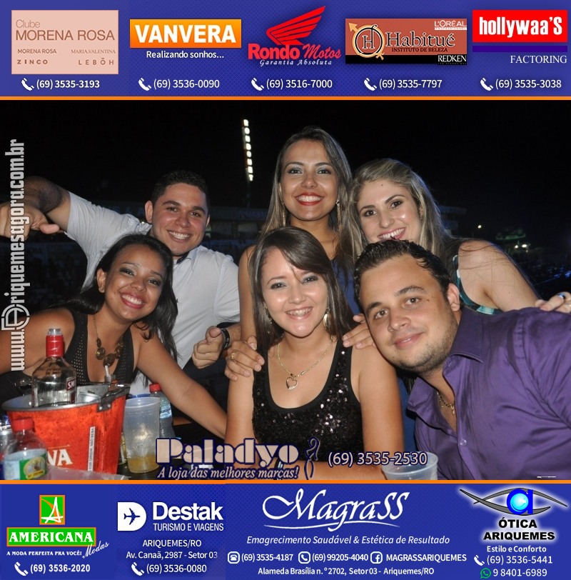 VAMOS LEMBRAR – EXPOARI 2014 – Camarotes & Galera & V8 na APA
