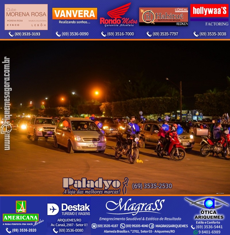 Formatura UNOPAR DRIVE-IN em Ariquemes Rondônia