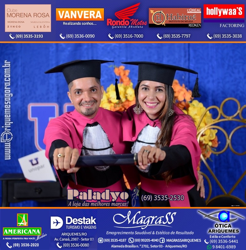 Formatura UNOPAR DRIVE-IN em Ariquemes Rondônia