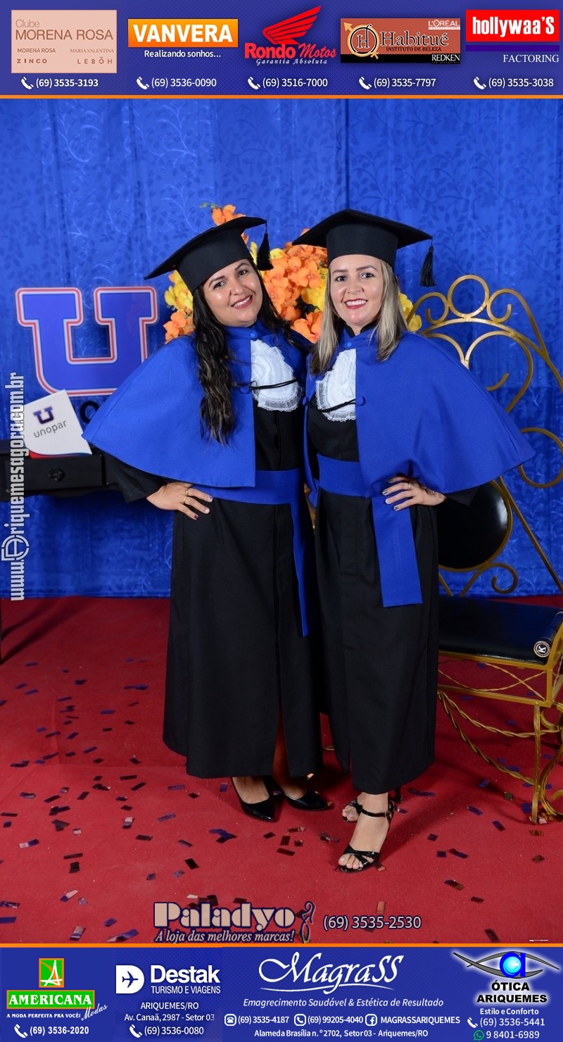 Formatura UNOPAR DRIVE-IN em Ariquemes Rondônia