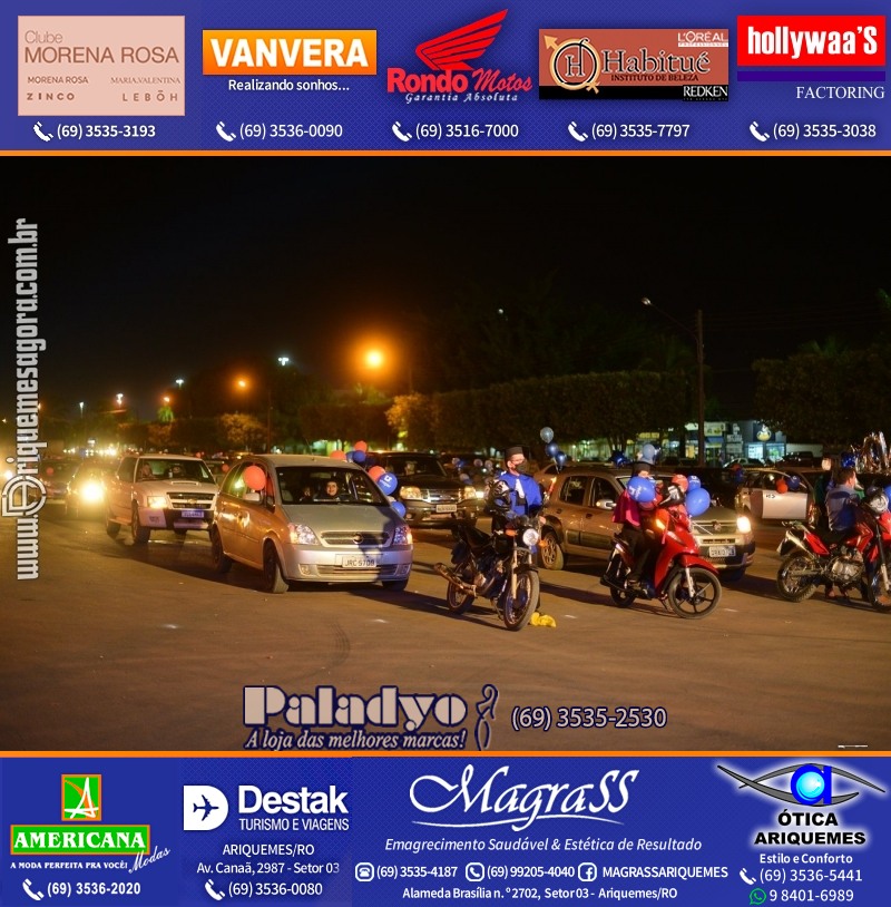 Formatura UNOPAR DRIVE-IN em Ariquemes Rondônia