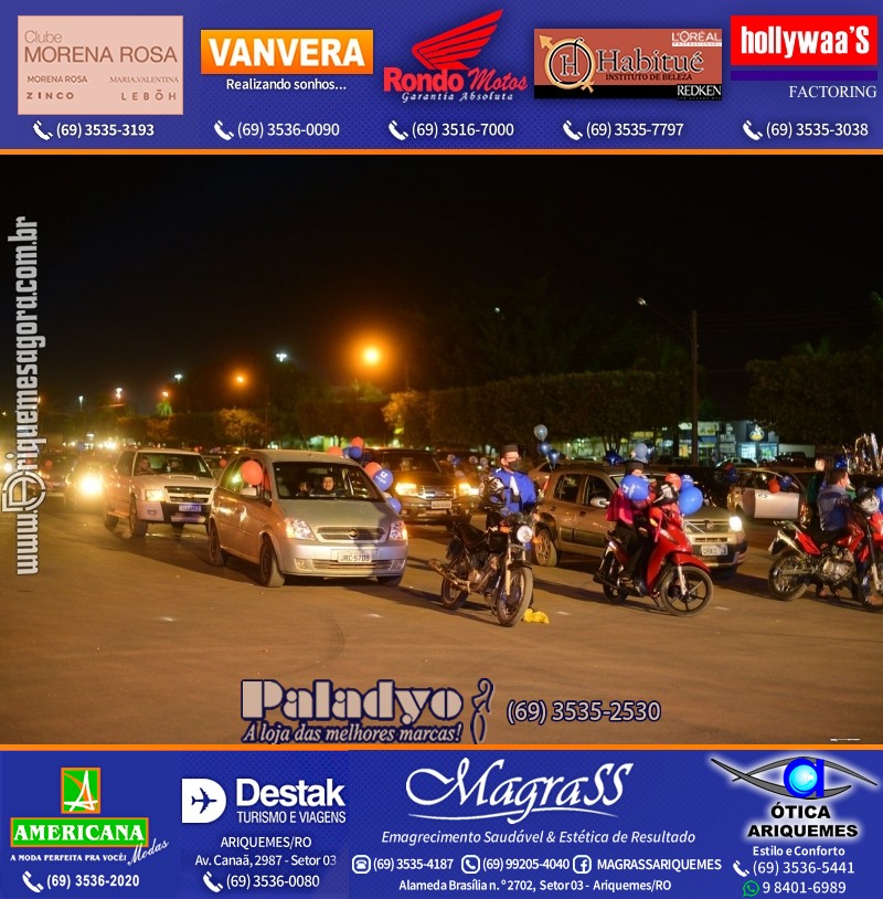 Formatura UNOPAR DRIVE-IN em Ariquemes Rondônia