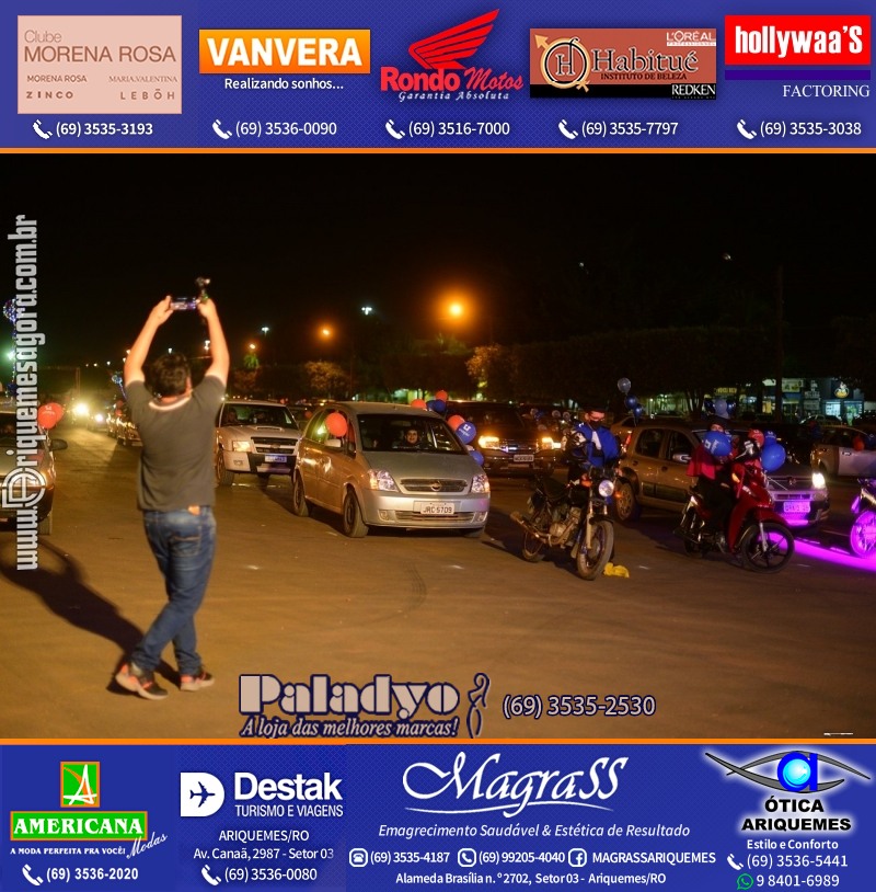 Formatura UNOPAR DRIVE-IN em Ariquemes Rondônia