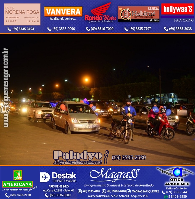 Formatura UNOPAR DRIVE-IN em Ariquemes Rondônia