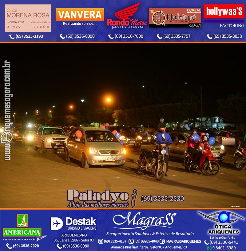 Formatura UNOPAR DRIVE-IN em Ariquemes Rondônia