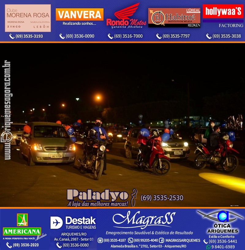 Formatura UNOPAR DRIVE-IN em Ariquemes Rondônia