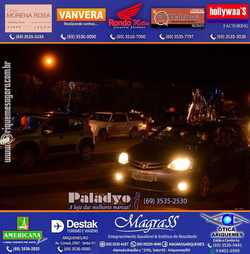Formatura UNOPAR DRIVE-IN em Ariquemes Rondônia