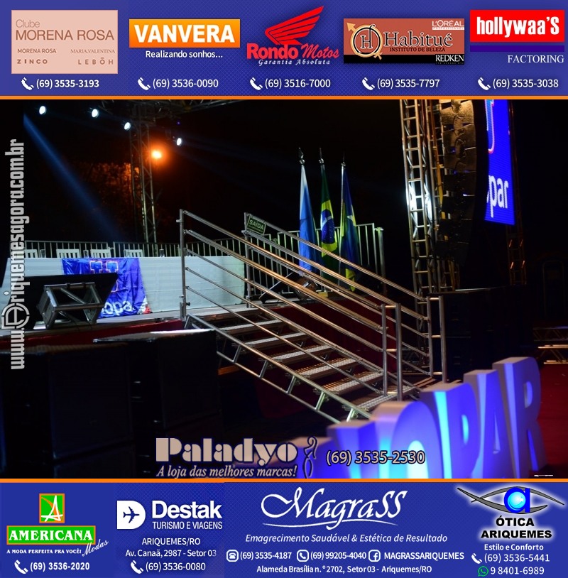 Formatura UNOPAR DRIVE-IN em Ariquemes Rondônia