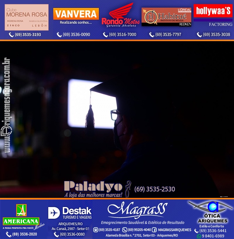 Formatura UNOPAR DRIVE-IN em Ariquemes Rondônia