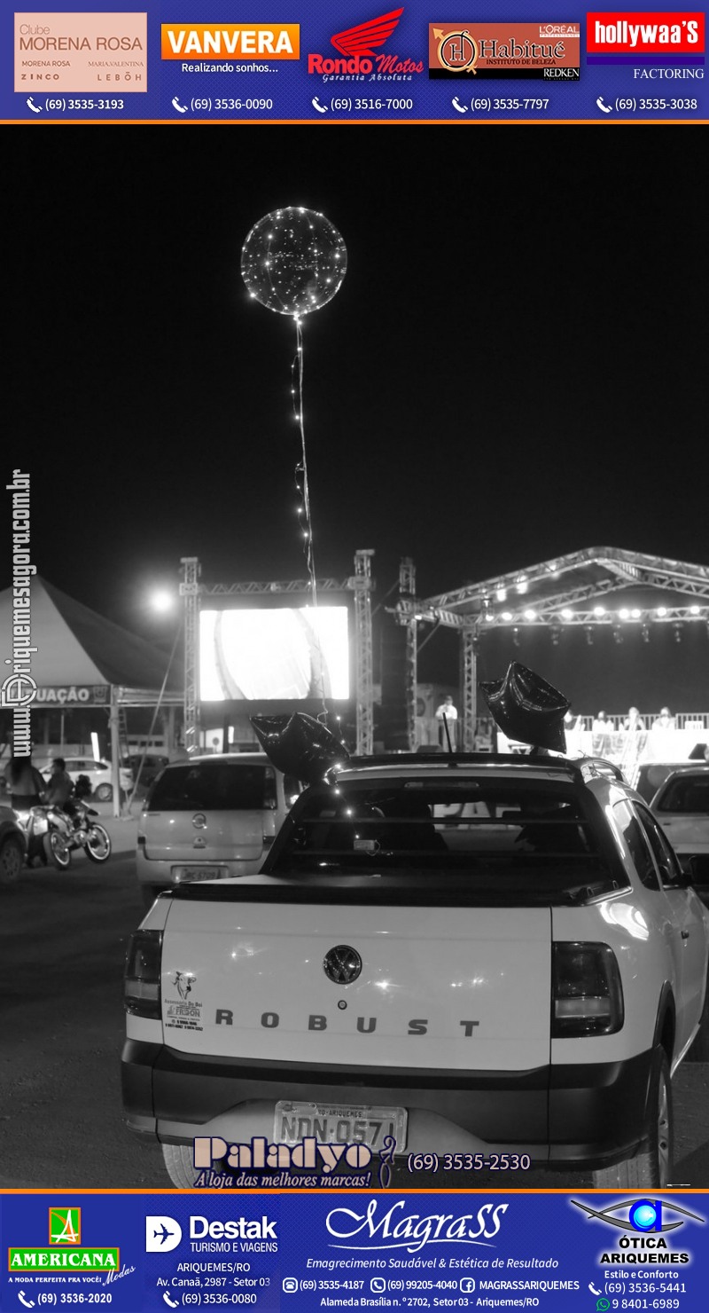 Formatura UNOPAR DRIVE-IN em Ariquemes Rondônia