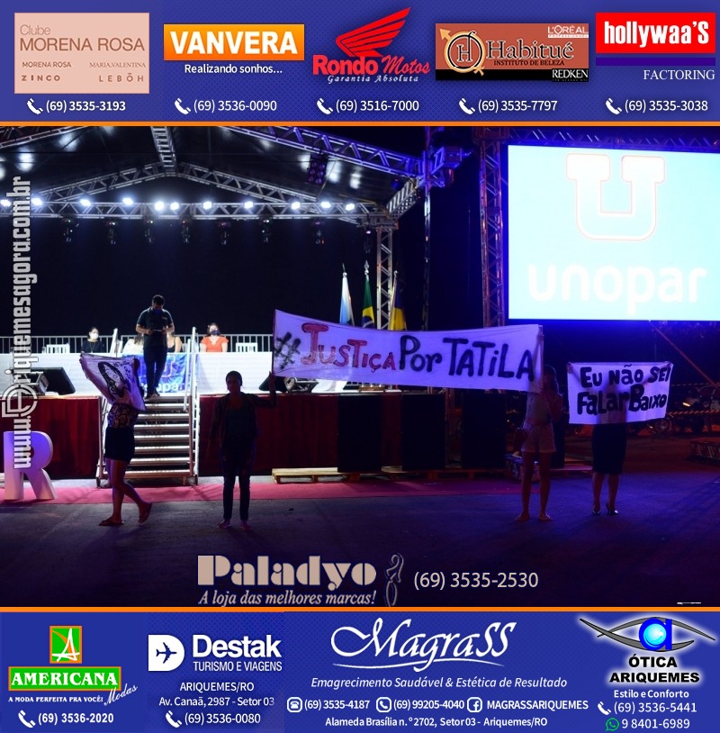 Formatura UNOPAR DRIVE-IN em Ariquemes Rondônia