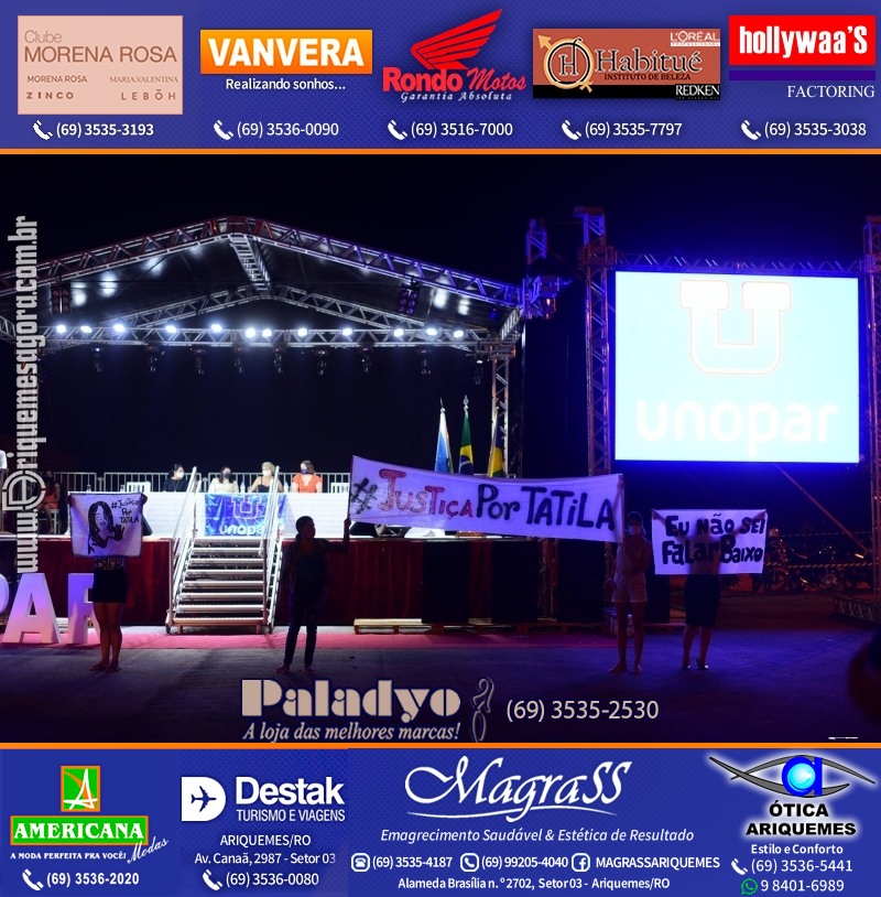 Formatura UNOPAR DRIVE-IN em Ariquemes Rondônia