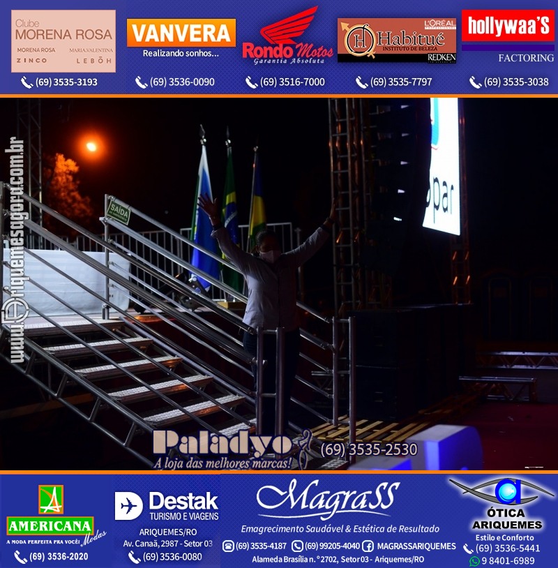 Formatura UNOPAR DRIVE-IN em Ariquemes Rondônia