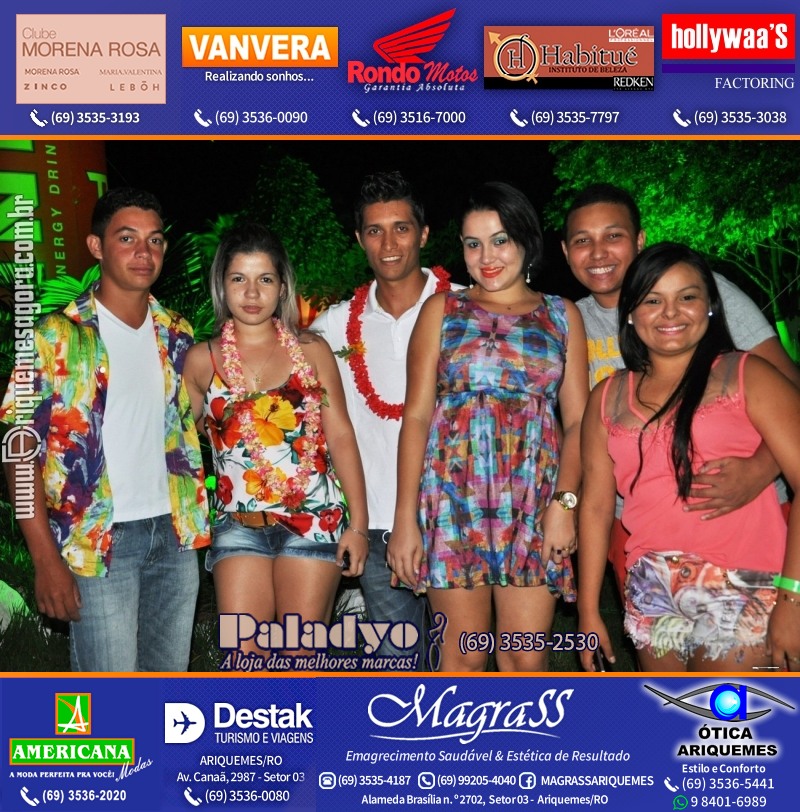 VAMOS LEMBRAR - 12º Baile do Hawaii 2014 em Ariquemes