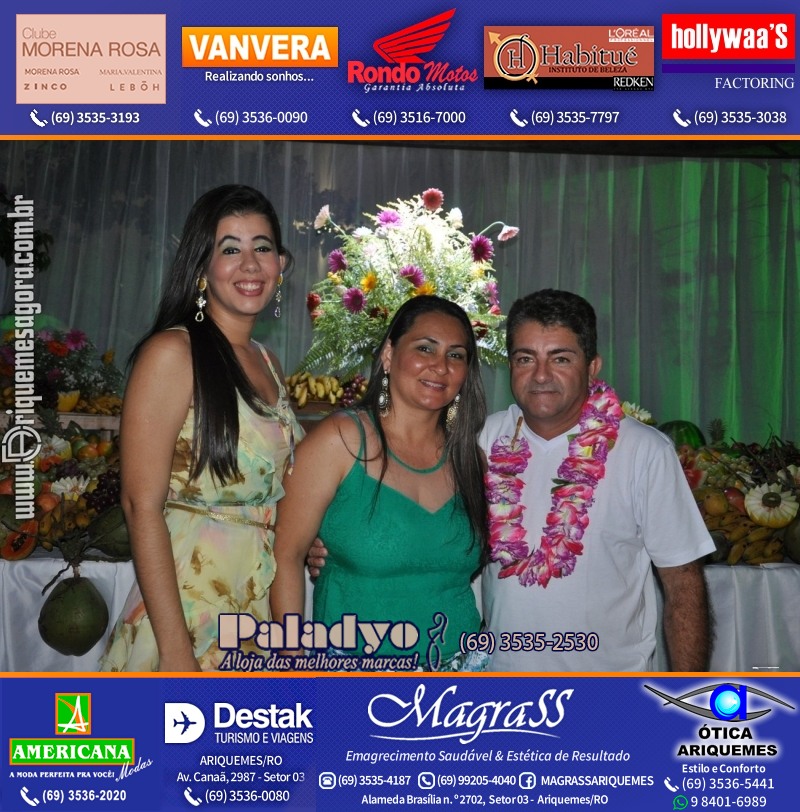 VAMOS LEMBRAR - 12º Baile do Hawaii 2014 em Ariquemes