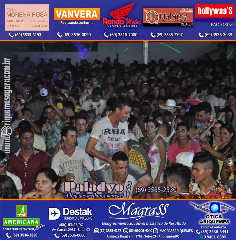 VAMOS LEMBRAR - 12º Baile do Hawaii 2014 em Ariquemes
