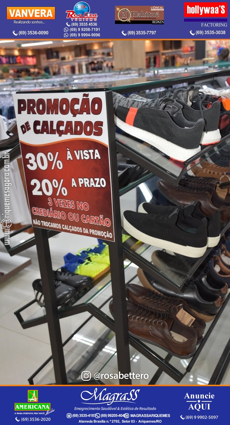 AMERICANA MODAS ARIQUEMES “Nosso Objetivo é realizar o Seu” A Loja completa da cidade e cheia de novidades