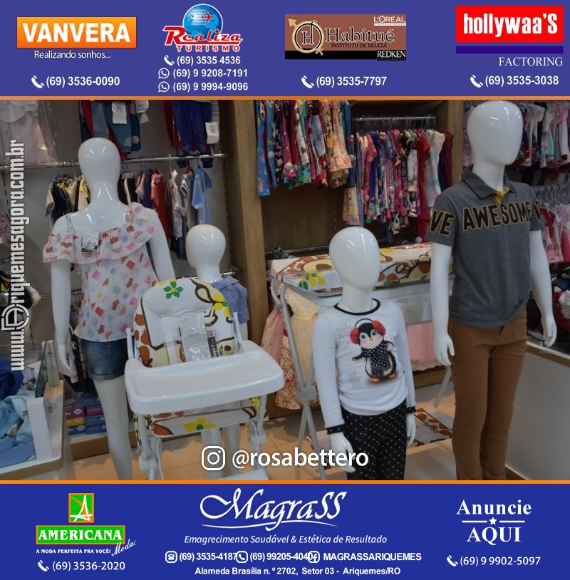 AMERICANA MODAS ARIQUEMES “Nosso Objetivo é realizar o Seu” A Loja completa da cidade e cheia de novidades