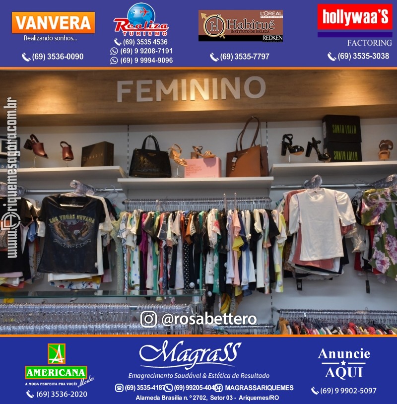 AMERICANA MODAS ARIQUEMES “Nosso Objetivo é realizar o Seu” A Loja completa da cidade e cheia de novidades