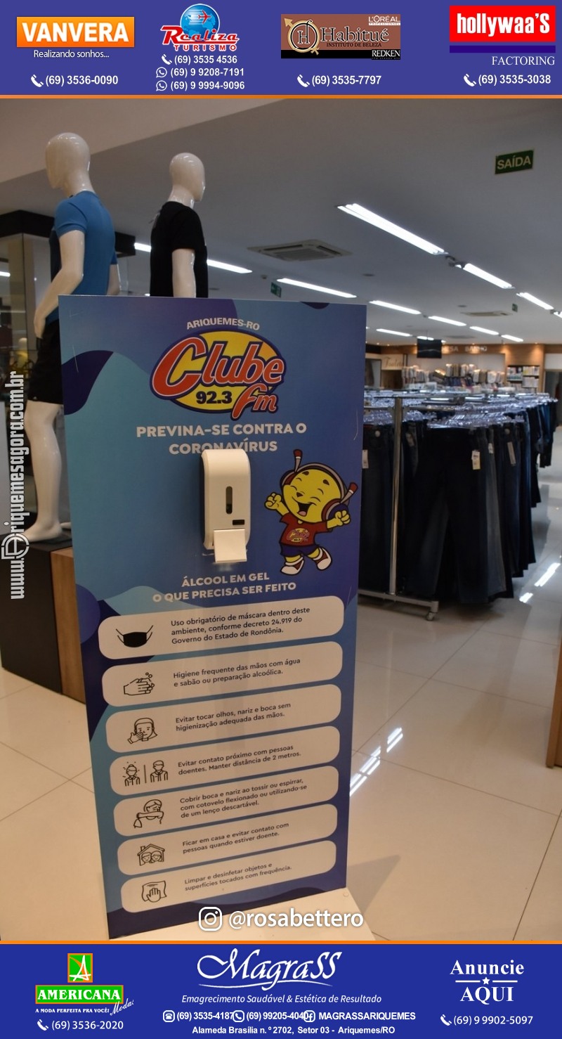 AMERICANA MODAS ARIQUEMES “Nosso Objetivo é realizar o Seu” A Loja completa da cidade e cheia de novidades