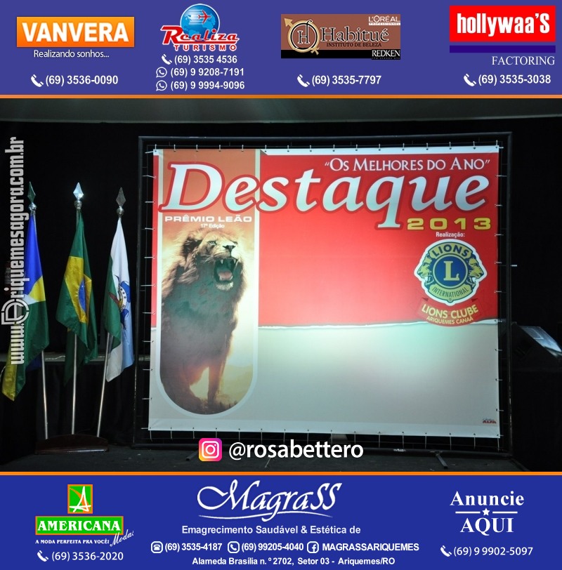 VAMOS LEMBRAR DESTAQUE 2013 - 17º PRÊMIO LEÃO – Galera e Homenageados