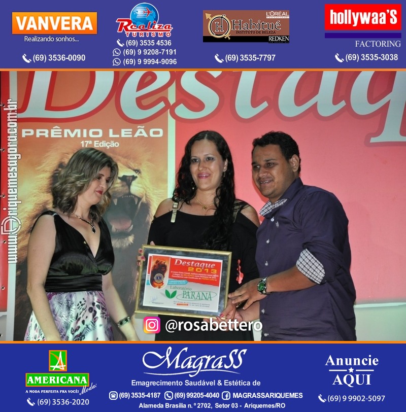 VAMOS LEMBRAR DESTAQUE 2013 - 17º PRÊMIO LEÃO – Galera e Homenageados