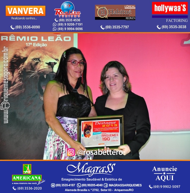VAMOS LEMBRAR DESTAQUE 2013 - 17º PRÊMIO LEÃO – Galera e Homenageados