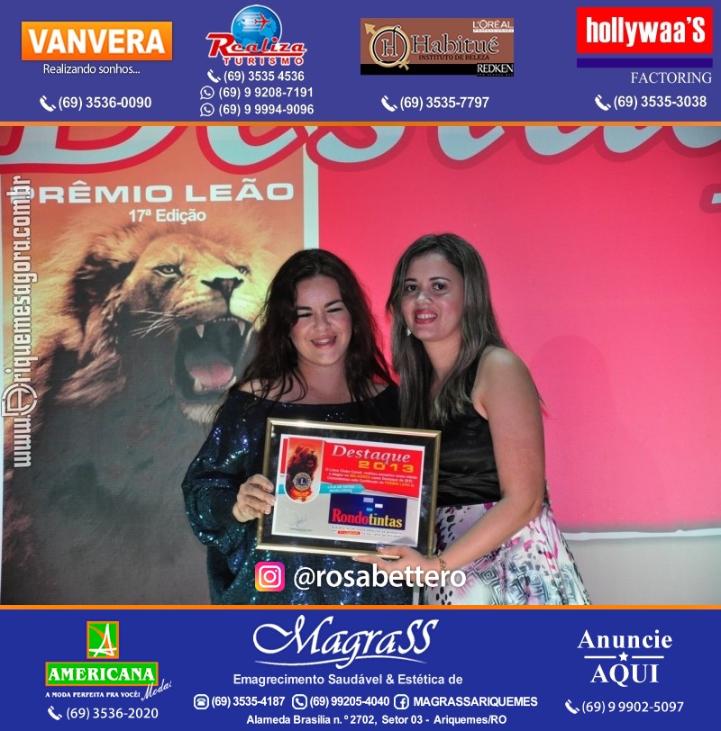 VAMOS LEMBRAR DESTAQUE 2013 - 17º PRÊMIO LEÃO – Galera e Homenageados