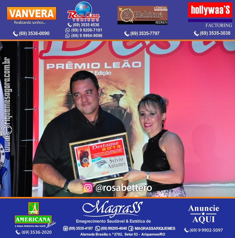 VAMOS LEMBRAR DESTAQUE 2013 - 17º PRÊMIO LEÃO – Galera e Homenageados