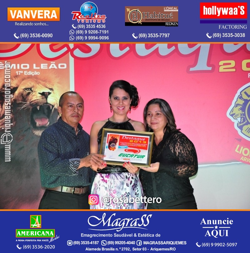VAMOS LEMBRAR DESTAQUE 2013 - 17º PRÊMIO LEÃO – Galera e Homenageados