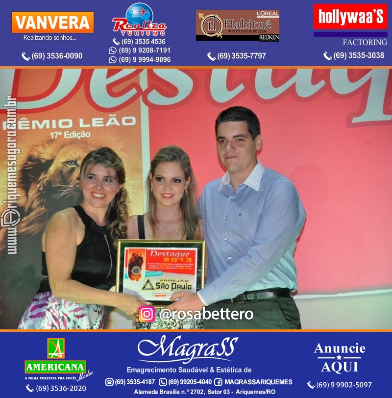 VAMOS LEMBRAR DESTAQUE 2013 - 17º PRÊMIO LEÃO – Galera e Homenageados