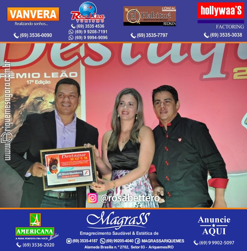 VAMOS LEMBRAR DESTAQUE 2013 - 17º PRÊMIO LEÃO – Galera e Homenageados
